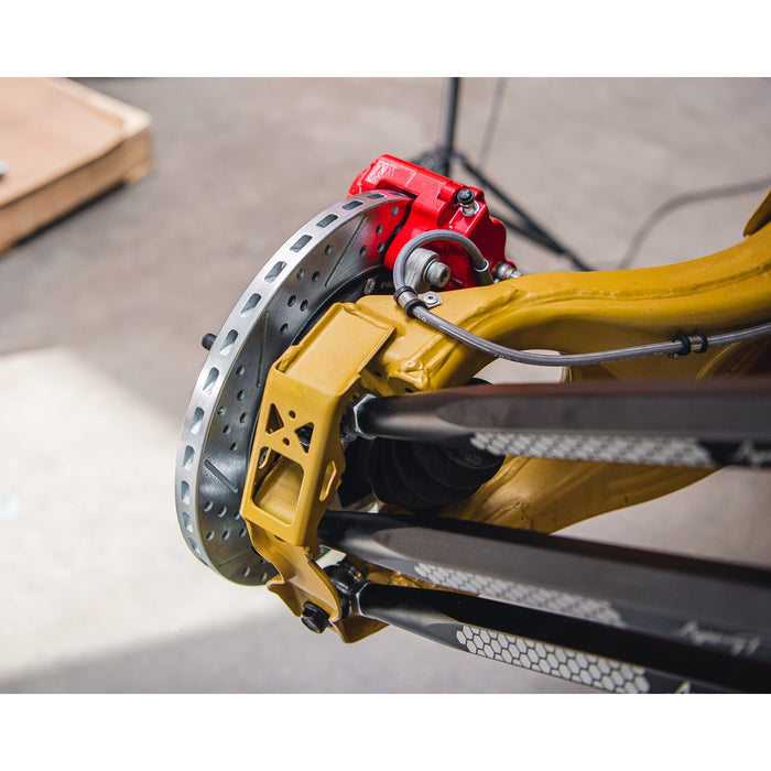 Agency Power 17-20 Can-Am Maverick X3 Big Brake Kit - Blue Ice w/White Logo