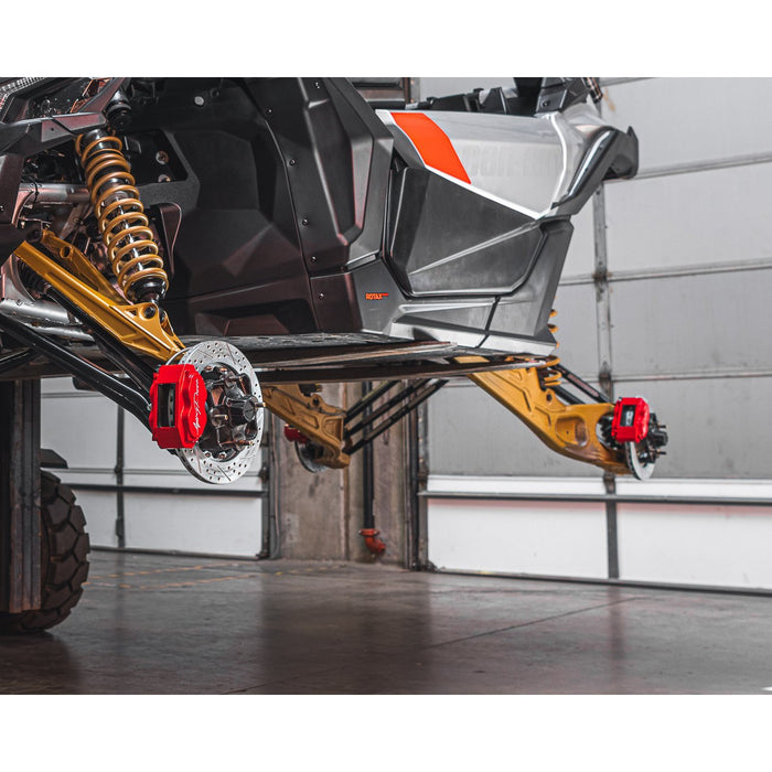 Agency Power 17-20 Can-Am Maverick X3 Big Brake Kit - Blue Ice w/White Logo