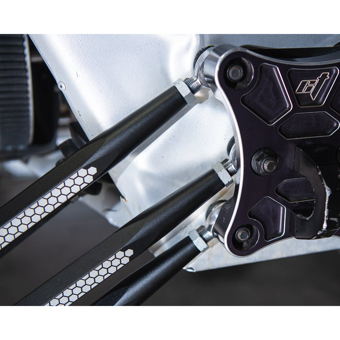 Agency Power Adjustable Rear Radius Rod Set Black Can-Am Maverick X3 RS
