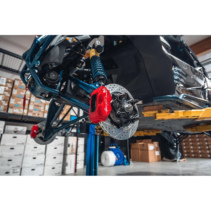 Agency Power 17-20 Can-Am Maverick X3 Big Brake Kit - Blue Ice w/White Logo