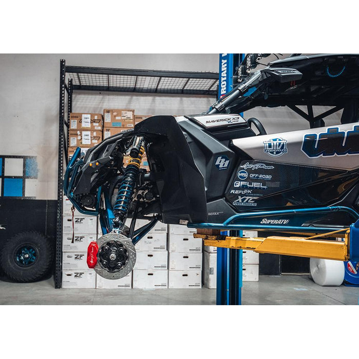 Agency Power 17-20 Can-Am Maverick X3 Big Brake Kit - Blue Ice w/White Logo