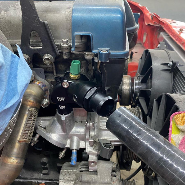 Chase Bays Compact Upper Water Neck - Toyota 1JZ-GTE | 2JZ-GTE
