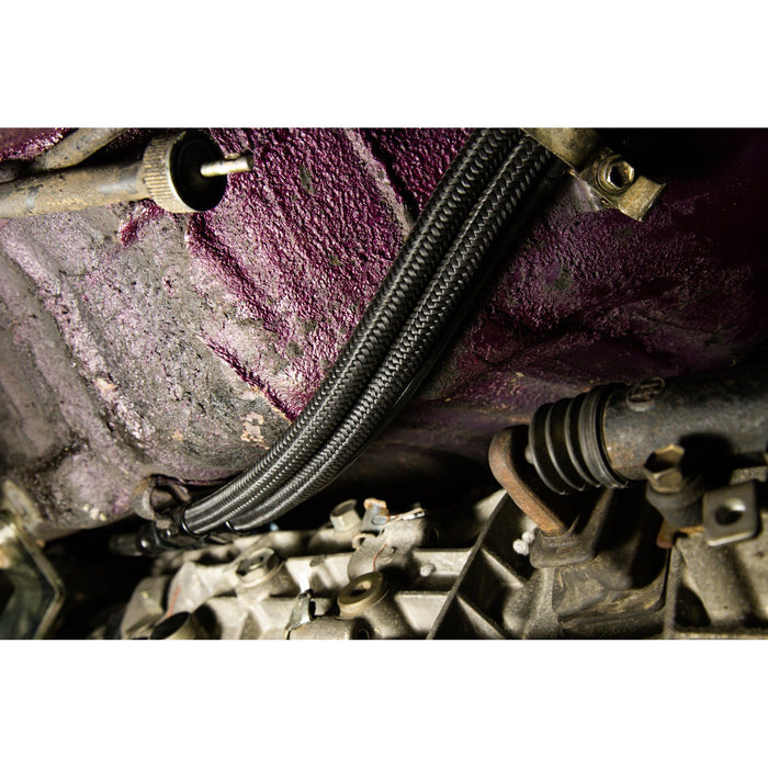 Chase Bays Front to Rear AN Fuel Line Kit - Toyota AE86 Corolla with Beams 3S-GE