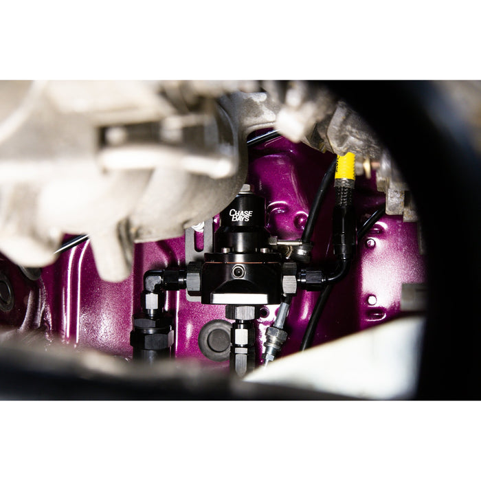 Chase Bays Front to Rear AN Fuel Line Kit - Toyota AE86 Corolla with Beams 3S-GE