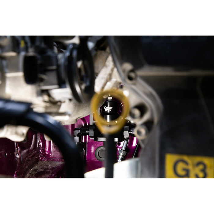 Chase Bays Front to Rear AN Fuel Line Kit - Toyota AE86 Corolla with Beams 3S-GE