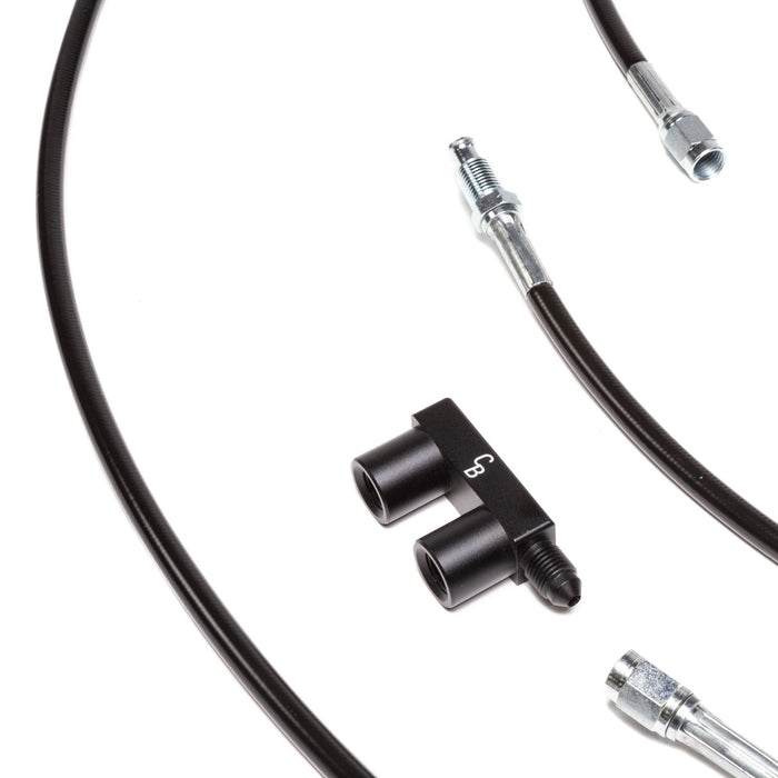 Chase Bays Brake Line Relocation for 02-07 Subaru WRX / STi with Single Piston Brake Booster Delete