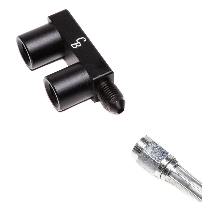 Chase Bays Brake Line Relocation for 02-07 Subaru WRX / STi with Single Piston Brake Booster Delete