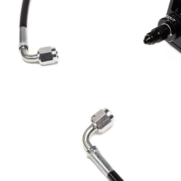 Chase Bays Brake Line Relocation for Toyota AE86 Corolla with Single Piston Brake Booster Delete