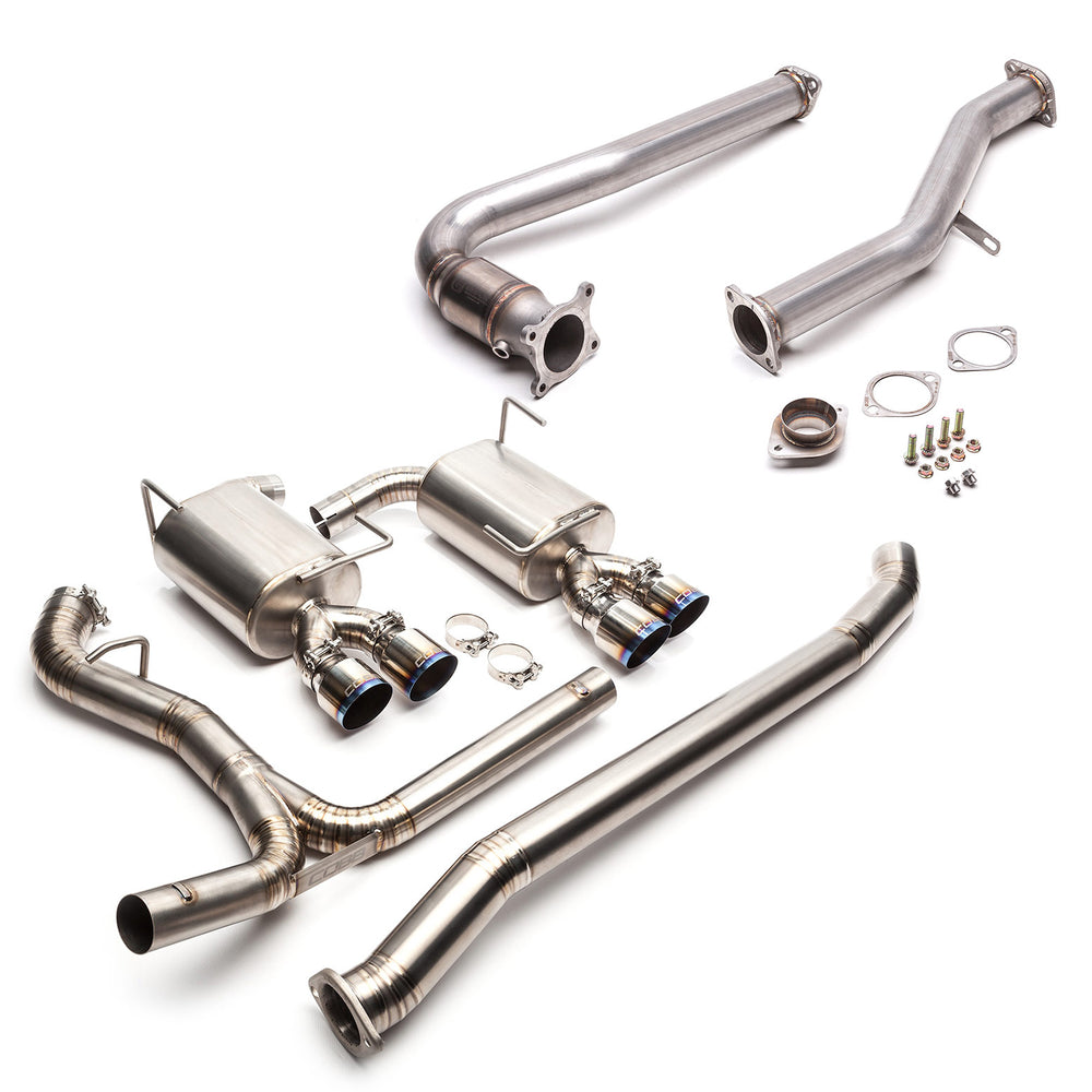 Cobb Subaru 3" Turboback Exhaust Titanium (Non-Resonated J-Pipe) WRX Sedan 6MT 2015-2021