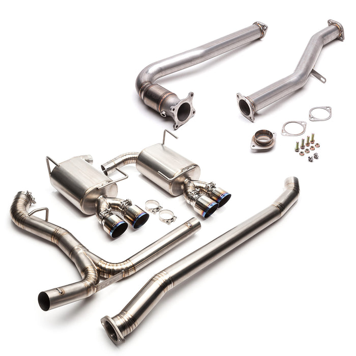 Cobb Subaru 3" Turboback Exhaust Titanium (Non-Resonated J-Pipe) WRX Sedan 6MT 2015-2021