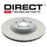 DBA Front Rotors - JDM DC5 Type R