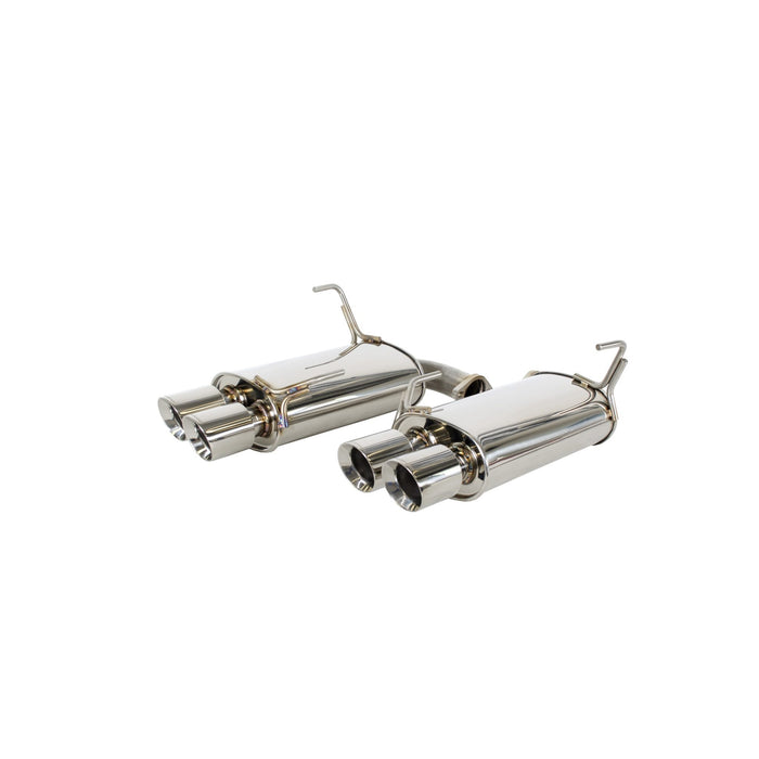 GrimmSpeed Catback Exhaust System - Resonated - 11-20 WRX/STI Sedan
