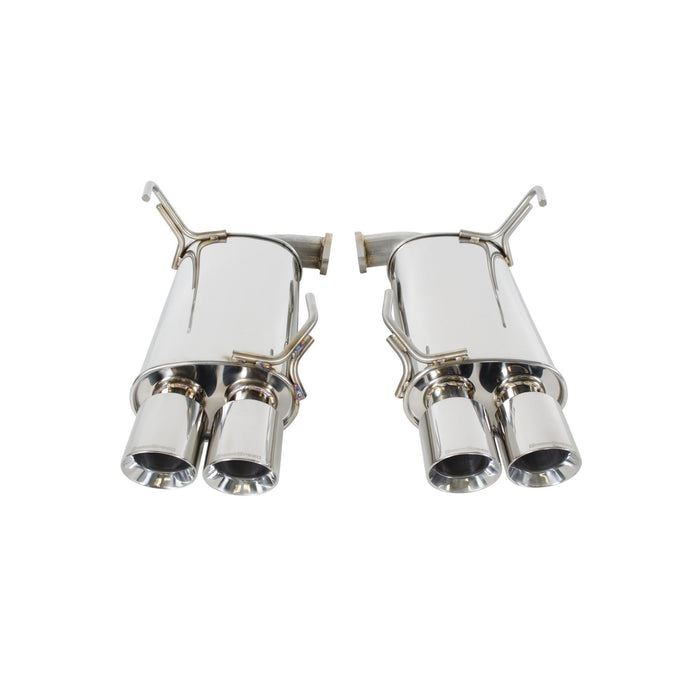 GrimmSpeed Catback Exhaust System - Resonated - 11-20 WRX/STI Sedan