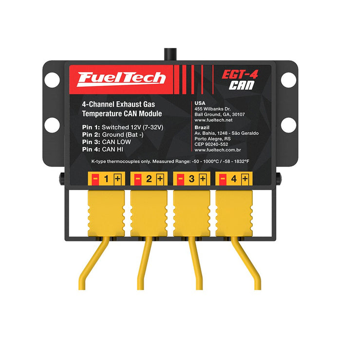 Fueltech - EGT-4 CAN