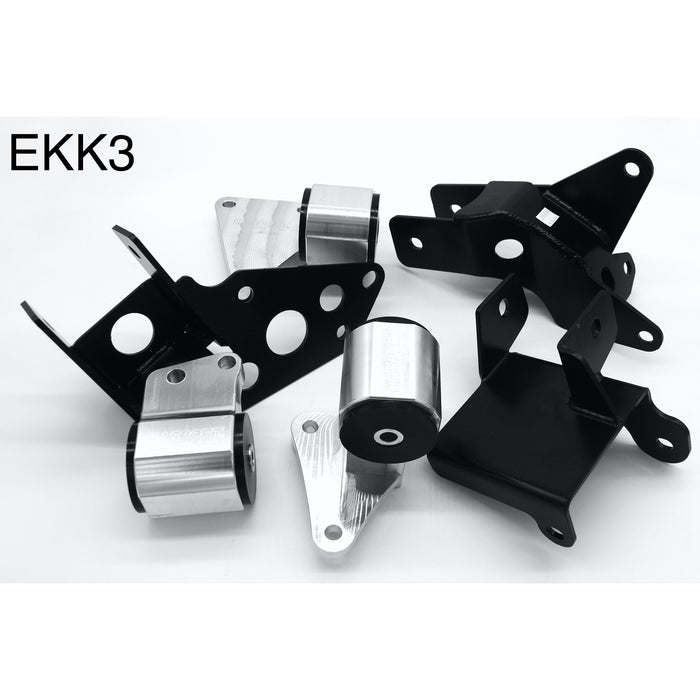 Hasport EKK 96-00 Civic K-Series Swap Mounts Using The Stock Subframe