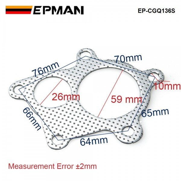 Epman 5 Bolt Downpip Gasket for T3, T3/T4, T04E manifold Down Pipes