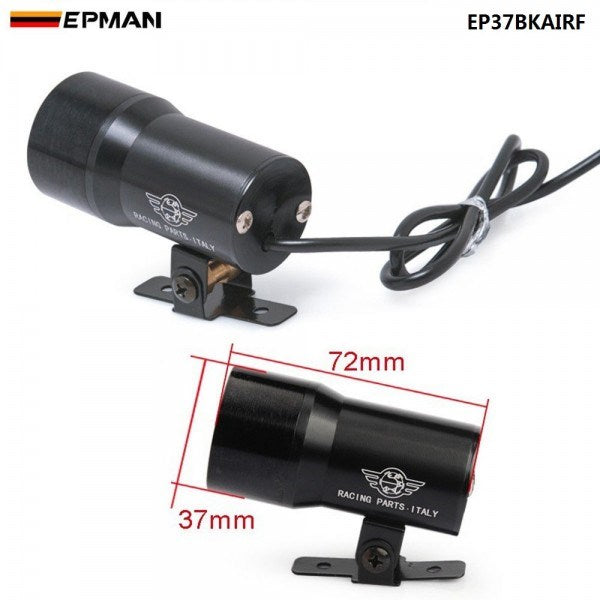 EPMAN 37mm Compact Micro Digital Smoked Lens Air / Fuel Ratio Gauge