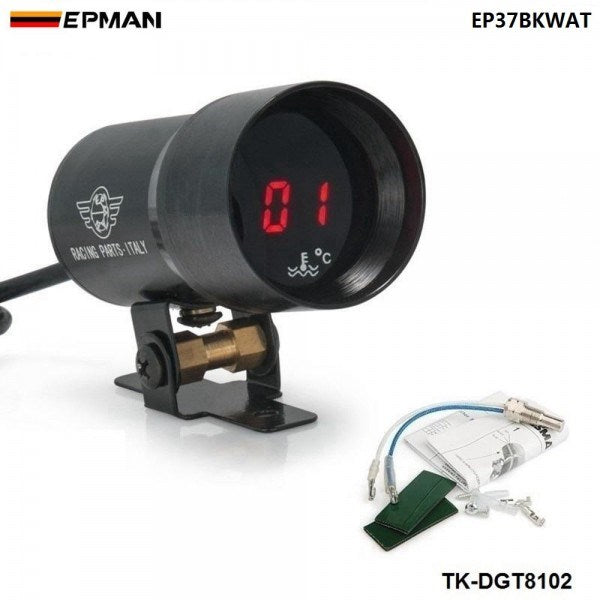 EPMAN 37mm - Compact Micro Digital Smoked Lens Water Temperature Gauge