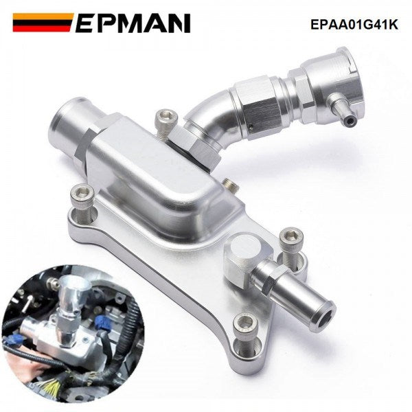 EPMAN Upper Coolant Housing Straight For K24/K20Z3  -  filler neck option