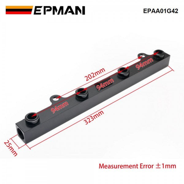 EPMAN K Series Fuel Rail Setup For Honda Civic Si/Acura RSX K20 K24 Engines