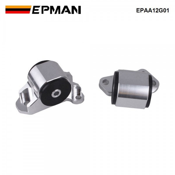 EPMAN Billet Aluminum Engine Mounts Del Sol Civic 92-95 Integra 94-01 EG DC2 3-Bolt