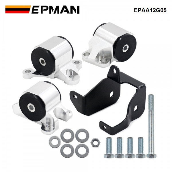 EPMAN Engine Swap Motor Mount 2 Post Kit for 96-00 Honda Civic EK B/D-Series B16 B18