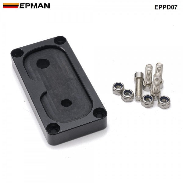 EPMAN ALUMINUM BILLET FIREWALL SHIFTER CABLE GROMMET MOUNT KIT W/ K-SERIES SWAP FOR HONDA CIVIC INTEGRA K20