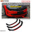 EPMAN - UNIVERSAL FRONT BUMPER LIP FLAT UNDER PANEL SPLITTER SPOILER PLATE DIFFUSER