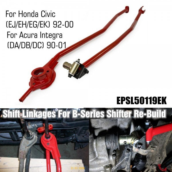 EPMAN MOUNTS SHIFT LINKAGE FOR INTEGRA (DA/DB/DC) FOR HONDA CIVIC EJ/EH/EG/EK 92-00 B-SERIES
