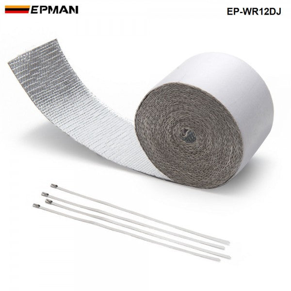 EPMAN Silver Reflective Heat Tape (2"x5m)