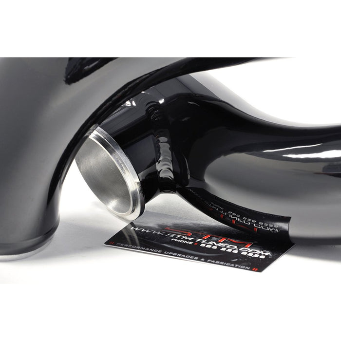 STM Tuned Evo 4/5/6 Aluminum 2.5in Upper Intercooler Pipe Kit