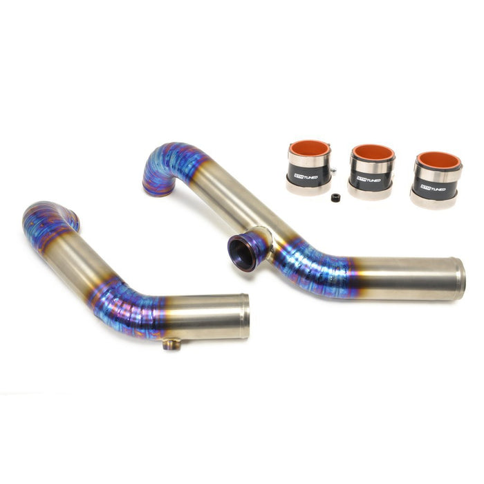 STM Tuned Evo 4/5/6 Titanium 2.5in Upper Intercooler Pipe Kit