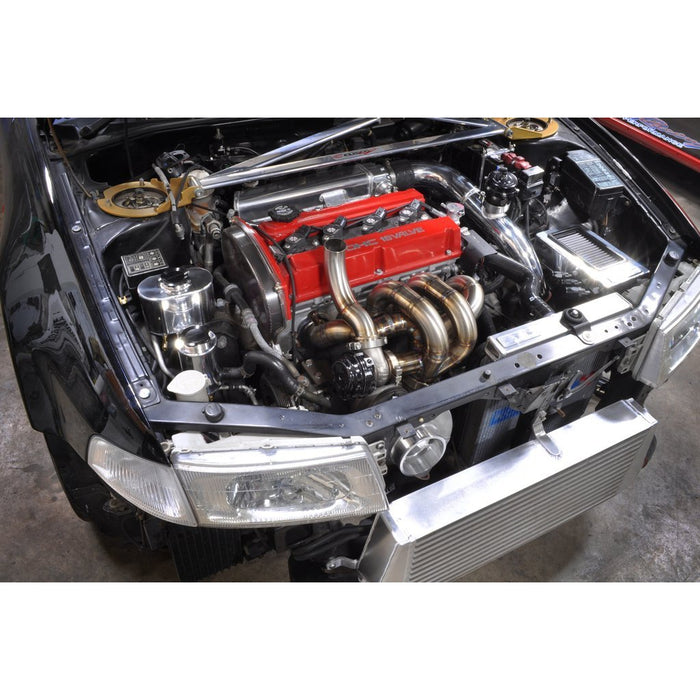 STM Tuned Evo 4/5/6 Aluminum 2.5in Upper Intercooler Pipe Kit