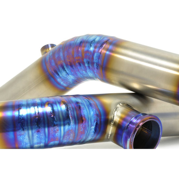 STM Tuned Evo 4/5/6 Titanium 2.5in Upper Intercooler Pipe Kit