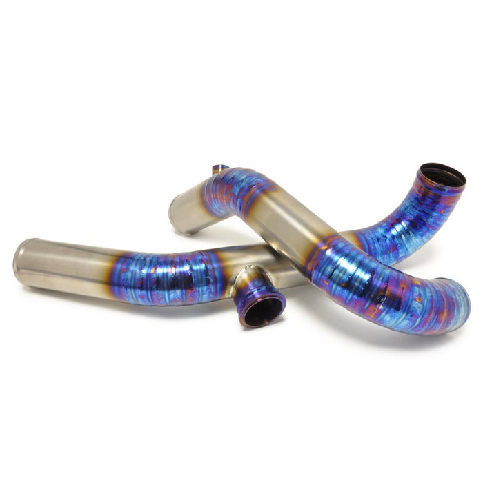 STM Tuned Evo 4/5/6 Titanium 2.5in Upper Intercooler Pipe Kit