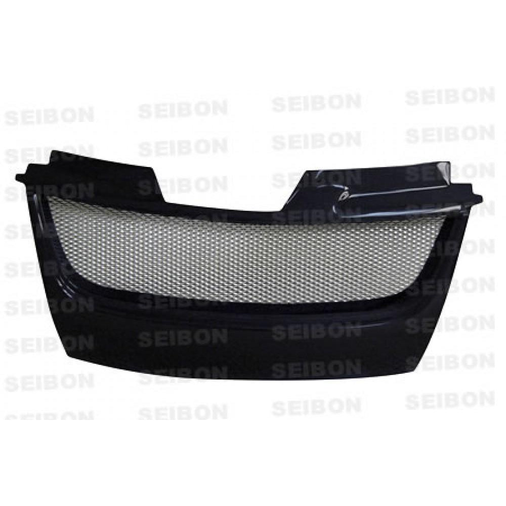 Seibon TD-Style Carbon Fiber Front Grille For 2006-2009 Volkswagen Golf GTI (Emblem Shaved)