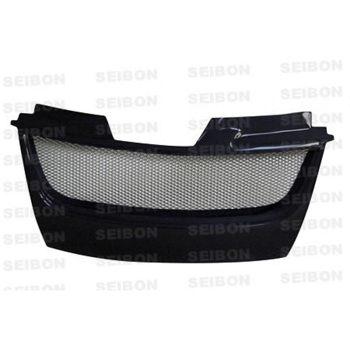 Seibon TD-Style Carbon Fiber Front Grille For 2006-2009 Volkswagen Golf GTI (Emblem Shaved)