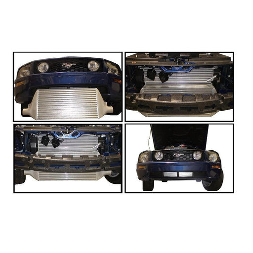 ATP Turbo 900HP front mounted intercooler and mounting hardware for Mustang GT (2005+) twin turbo application