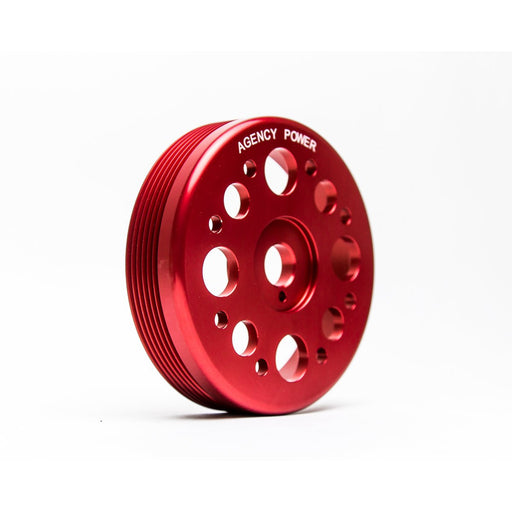 Agency Power 13-19 Toyota GT-86 Lightweight Crank Pulley - Red
