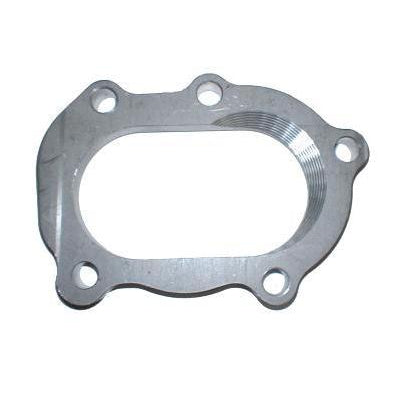 ATP Turbo Stainless Steel Discharge Flange, CNC machined, for GT25R/GT28R/28RS and GT3071RWG WIDE VERSION