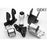 Hasport K-Swap Engine Mount Kit w' DC5/EP3 Trans - GE Jazz Active