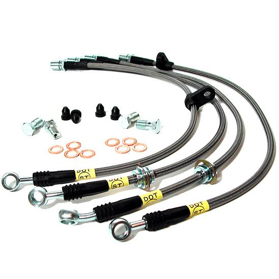 Goodridge Braided Brake Lines - Mazda 3 06-13 (incl mps)