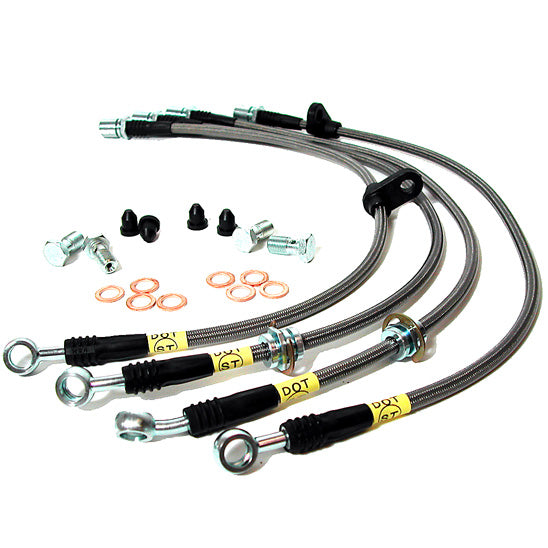 Goodridge Braided Brake Lines - DC5 Integra (non brembo)-Brake Lines-Speed Science