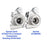ATP Turbo GEN2-Garrett GTX3071R w/Compact Comp Hsg & Stainless .64 AR T25 IWG 5 Bolt Turbine Hsg 1 bar Actuator