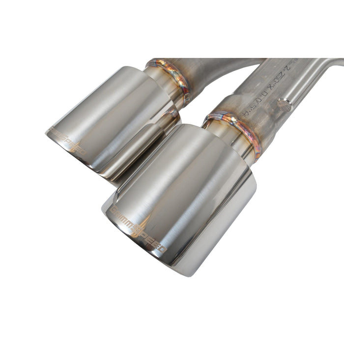 GrimmSpeed Catback Exhaust System - Un-Resonated - 11-14 WRX, 08-14 STI Hatchback