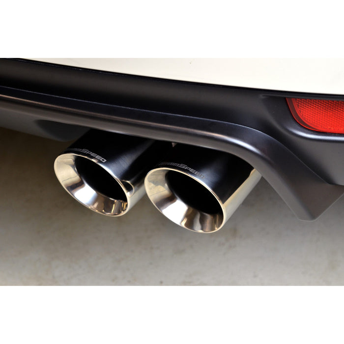 GrimmSpeed Catback Exhaust System - Un-Resonated - 11-14 WRX, 08-14 STI Hatchback