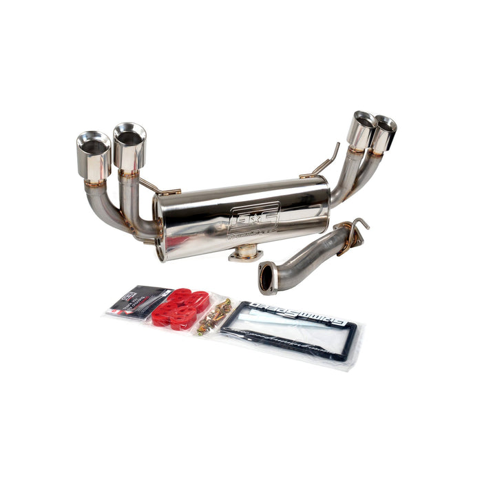 GrimmSpeed Catback Exhaust System - Un-Resonated - 11-14 WRX, 08-14 STI Hatchback