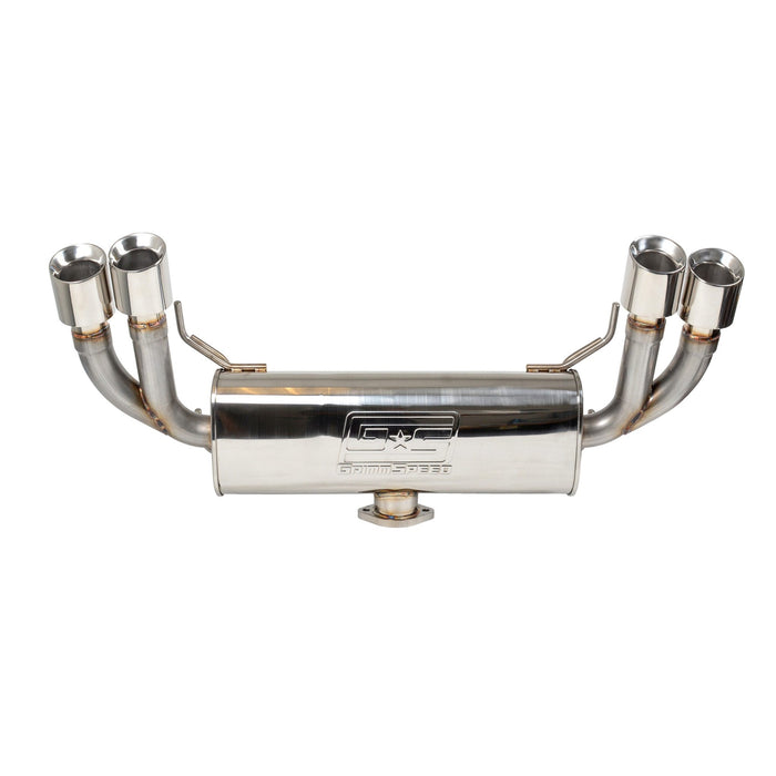 GrimmSpeed Catback Exhaust System - Un-Resonated - 11-14 WRX, 08-14 STI Hatchback