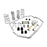 Whiteline Grip Series 1 Vehicle Kit Ford Mustang GT S197 2005-2014