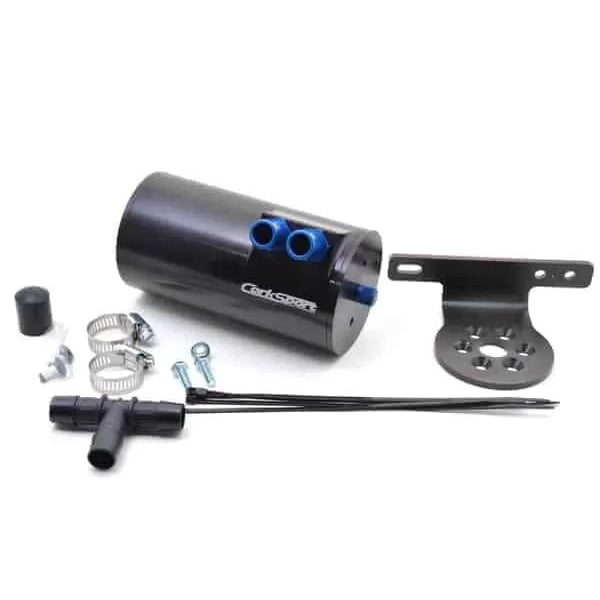 CorkSport Mazdaspeed Aluminum Oil Catch Can (includes Drain Valve)